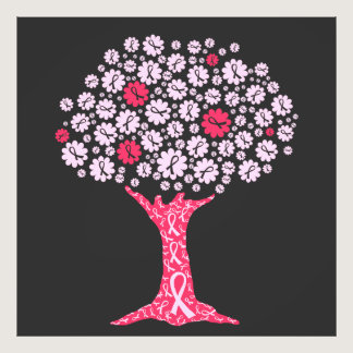 Breast Cancer Awareness Tree Photo Print