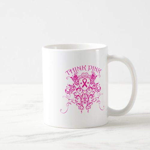 Breast Cancer Awareness Tshirt Survivor Believe Yo Coffee Mug