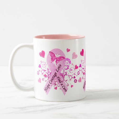Breast Cancer Awareness Two_Tone Coffee Mug
