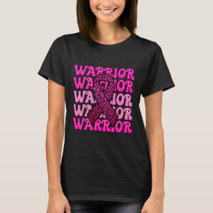 Breast Cancer Awareness Warrior Pink Ribbon Pink O T-Shirt