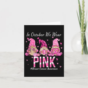 Breast Cancer Awareness Warrior Support Squad Card