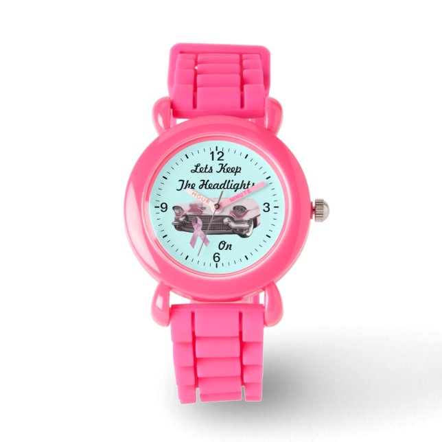 Breast Cancer Awareness Watch (Front)