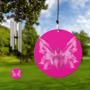 Breast Cancer Awareness Wind Chime