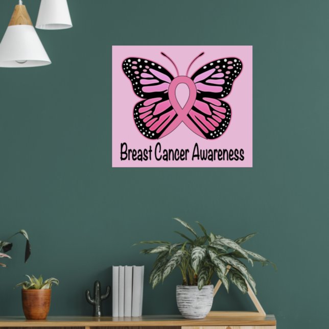 Gold Childhood Cancer Awareness Butterfly, Cancer Ribbon Butterfly Poster  for Sale by manzee