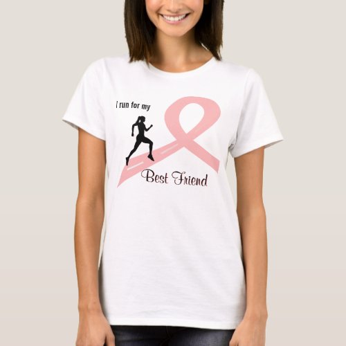 Breast Cancer Awareness Woman Runner Shirt