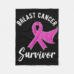 Breast Cancer Awareness Women Survivor Nk Fleece Blanket