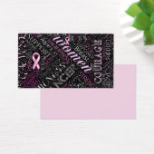 Breast Cancer Awareness Word Cloud ID261 (Desk)