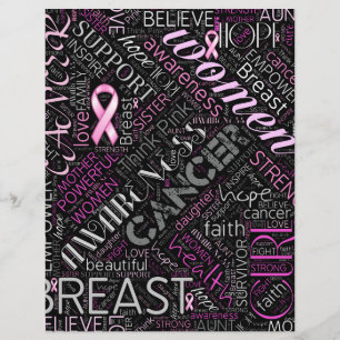 Breast Cancer Awareness Word Cloud ID261