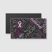 Breast Cancer Awareness Word Cloud ID261 (Front/Back)