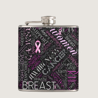 Breast Cancer Awareness Word Cloud ID261 Flask