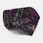 Breast Cancer Awareness Word Cloud Id261 Tie at Zazzle