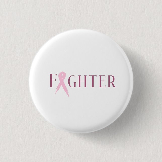 Breast Cancer Awarness Botton Button (Front)