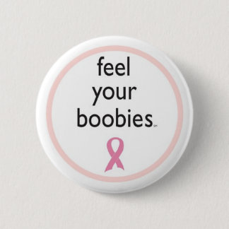 breast cancer awarness pinback button
