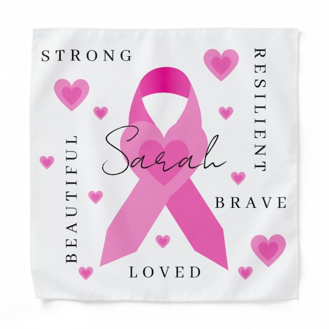 Breast Cancer Bandana (Front)