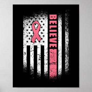Breast Cancer Believe Breast Cancer Awareness Poster