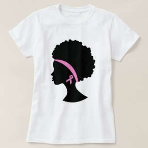 Breast Cancer Black Women, African American T-Shirt