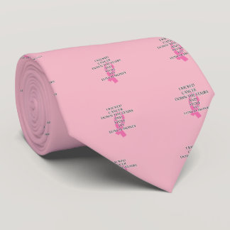 Breast Cancer Bully Tie
