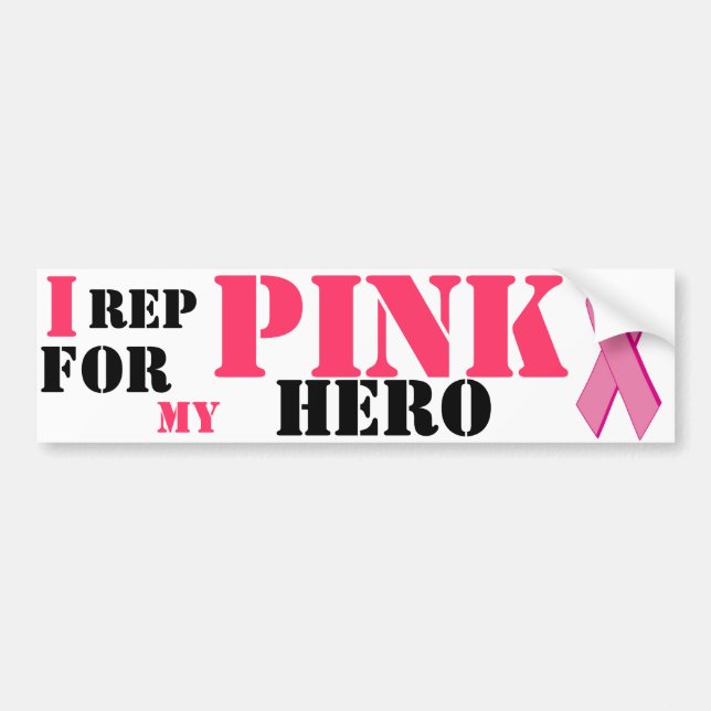 Breast Cancer bumber sticker (Front)