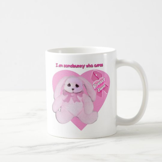 Breast Cancer Bunny Mug
