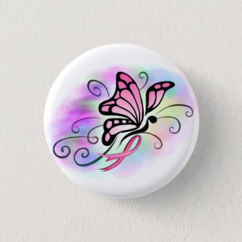 Breast Cancer Button by FXtions at Zazzle