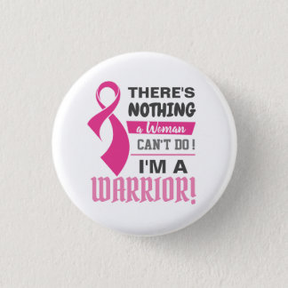 Breast Cancer Button - Cancer Awareness Accessory