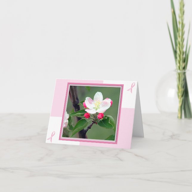 Breast Cancer Card; Breast Cancer Awareness Card (Front)