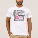 Breast Cancer Caregivers Collage T-Shirt