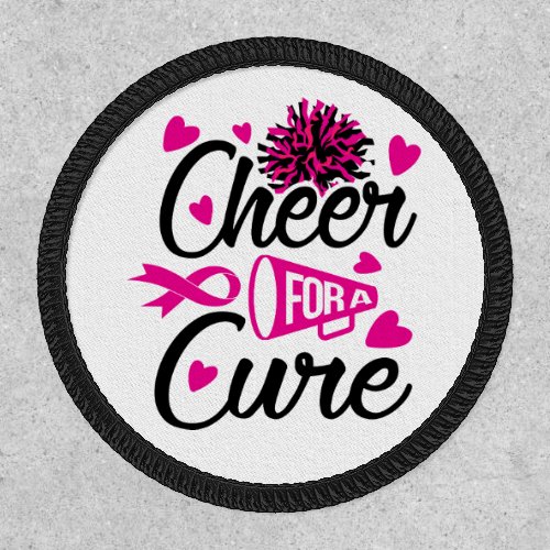 Breast Cancer Cheer For A Cure Patch