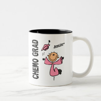 Breast Cancer CHEMO GRAD 1 Two-Tone Coffee Mug