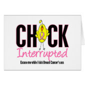 Breast Cancer Chick Interrupted (Front Horizontal)