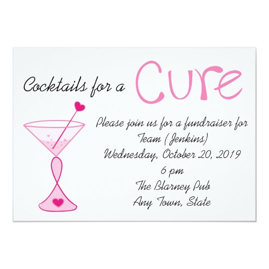 Breast Cancer Party Invitations 5