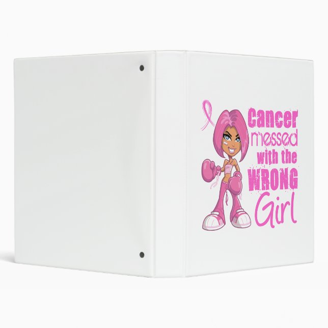Breast Cancer Combat Girl 1 Binder (Background)