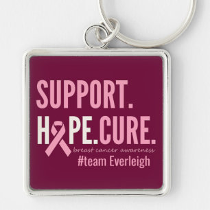 breast cancer Custom Personalized Keychain