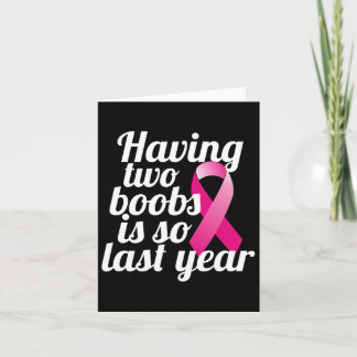 Breast Cancer Double Mastectomy Recovery Gifts For Card