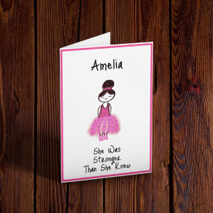 Breast Cancer Encouragement Card