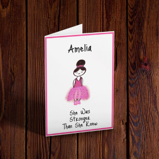 Breast Cancer Encouragement  Card