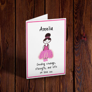 Breast Cancer Encouragement Card