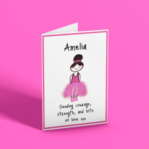 Breast Cancer Encouragement  Card