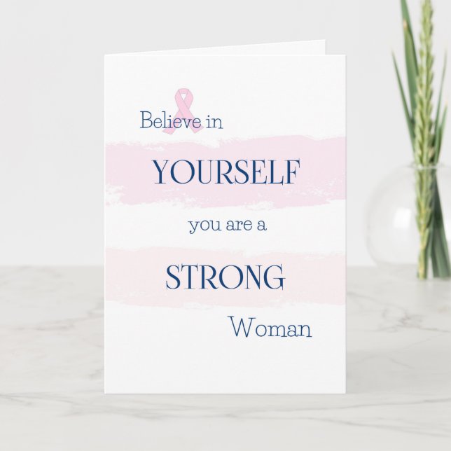 Breast Cancer Encouragement Card (Front)