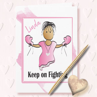 Breast Cancer Encouragement Card for Her