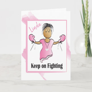 Breast Cancer Encouragement Card for Her