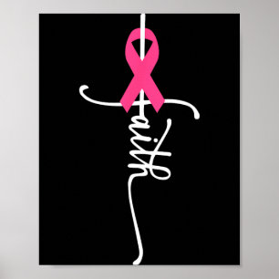 Breast Cancer Faith Breast Cancer Awareness Breast Poster