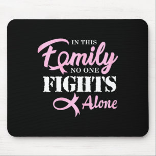 Breast Cancer Fight Cancer Ribbon Mouse Pad