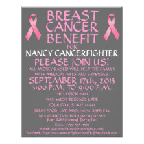 Breast Cancer Fighter Benefit Flyer