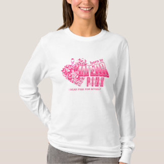 Breast Cancer Fighter Pink Ribbon Inspirational T-Shirt