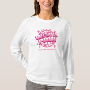 Breast Cancer Fighter Pink Ribbon Inspirational T-Shirt