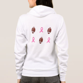 Breast Cancer & Football  Hoodie