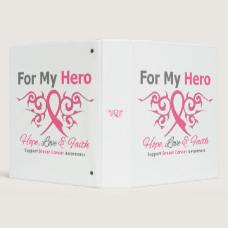 Breast Cancer For My Hero Binder