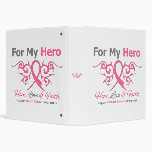 Breast Cancer For My Hero Binder