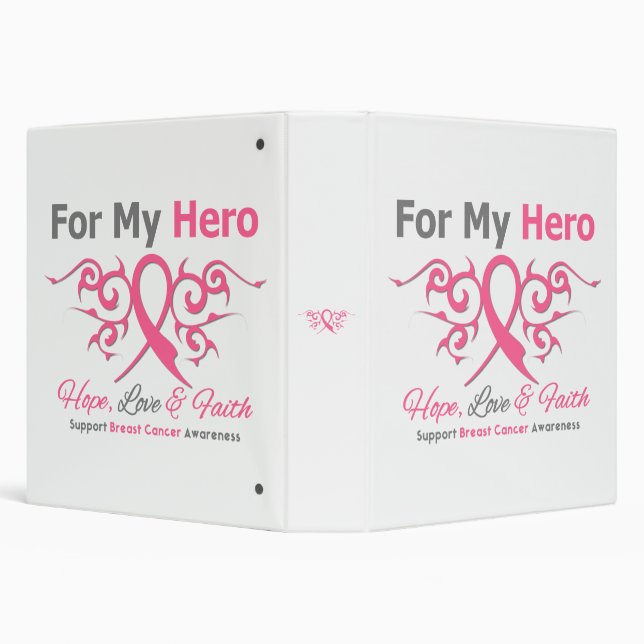 Breast Cancer For My Hero Binder (Background)